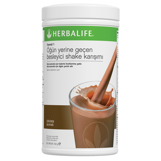 Formül 1 Besleyici Shake Karışımı Çikolata Aromalı resmi